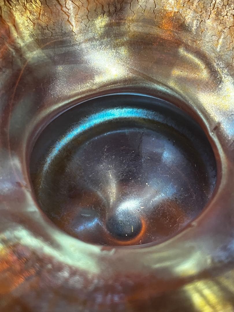 ティファニーグラス花瓶コンポートアンティーク