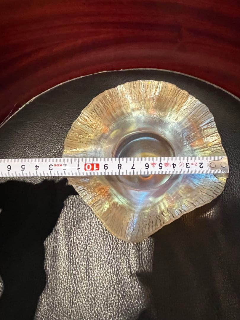 ティファニー グラス 花瓶 コンポート アンティーク