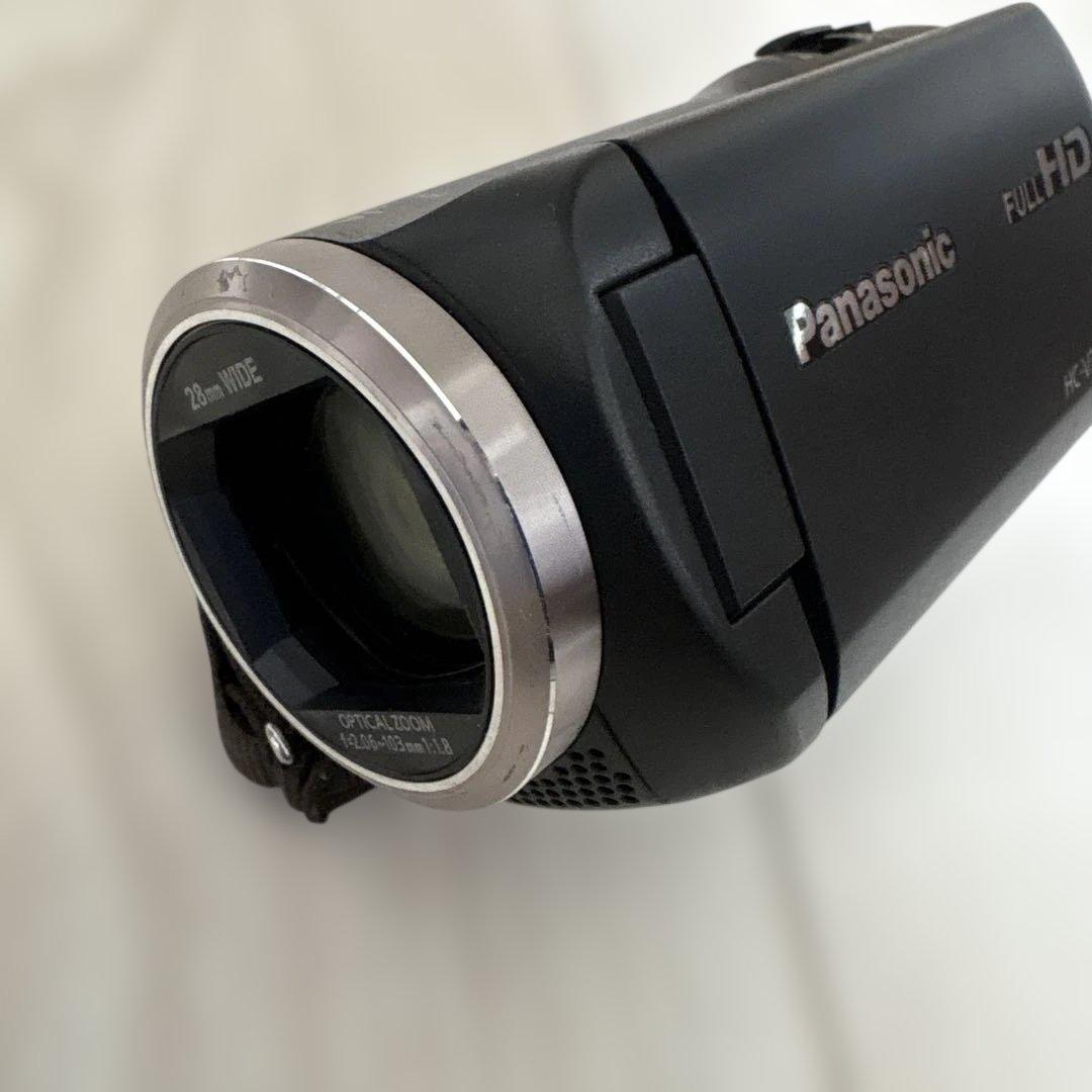 【中古】 Panasonic ビデオカメラ HC-V360MS　ブラック