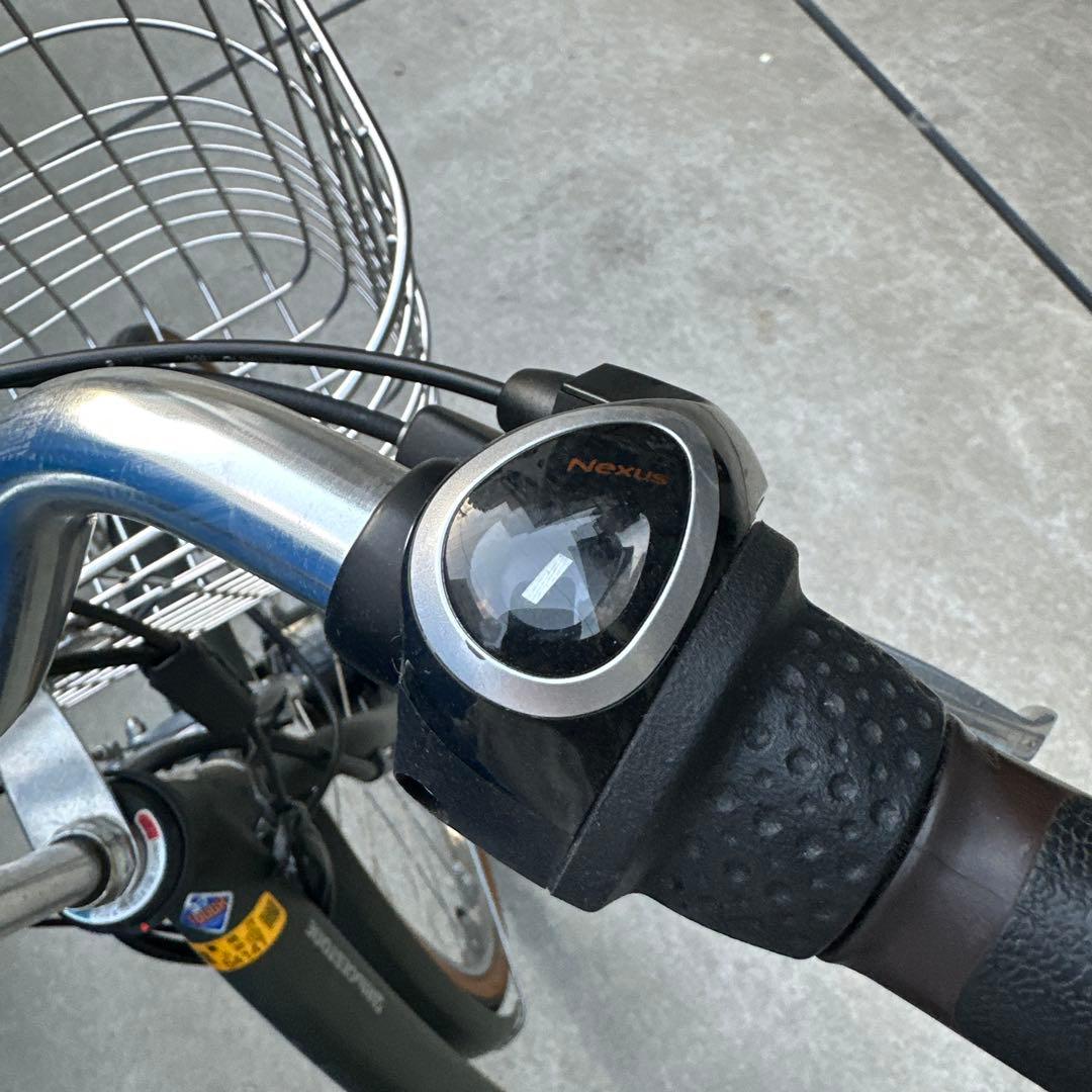 ブリヂストン 電動アシスト自転車FRONTIA DX カーキ 26インチ