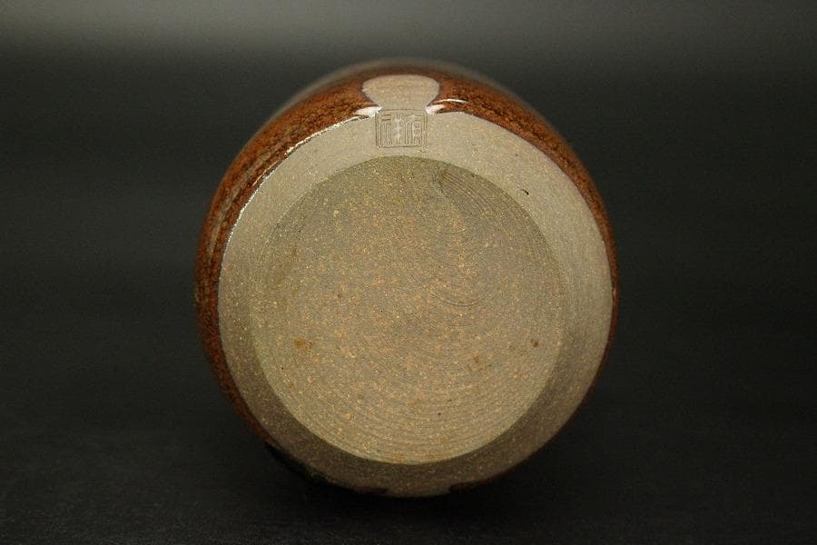 茶道具 彷古 中興名物 橋姫茶入 花兎裂 仕服 良蓋共箱小堀遠州(RC938)