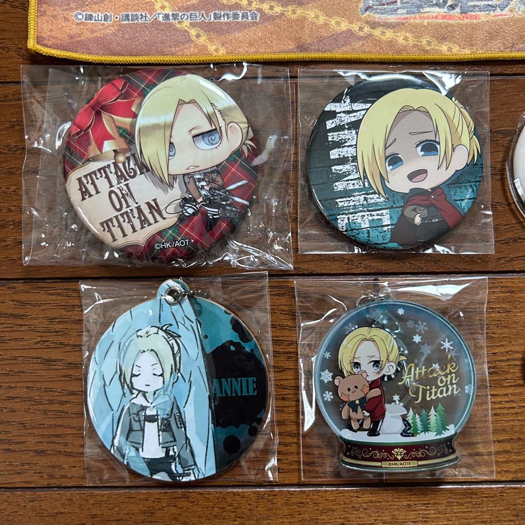 進撃の巨人 アニ 缶バッジ グラフアート 巨人中学校 wit studio