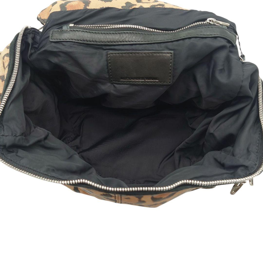 アレキサンダーワン　バッグ　レオパード　レザー　ショルダー　バッグ　ヒョウ柄