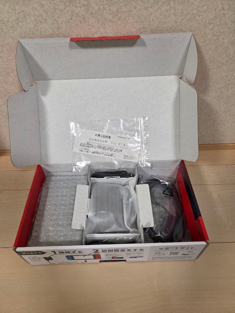 Nintendo Switch 本体 ネオンブルー 【美品】