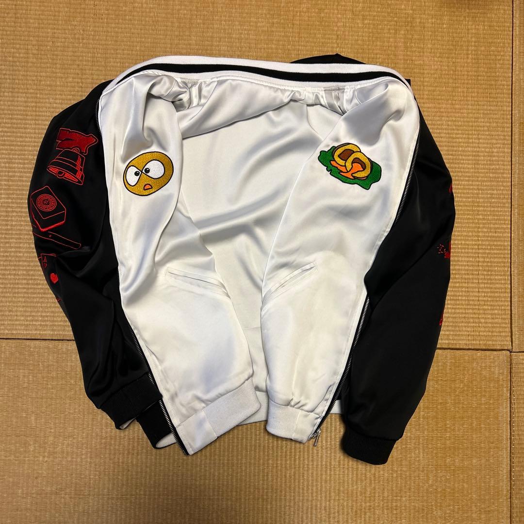 チンチロ　粗品　四兄弟　スカジャン　XL カラー赤