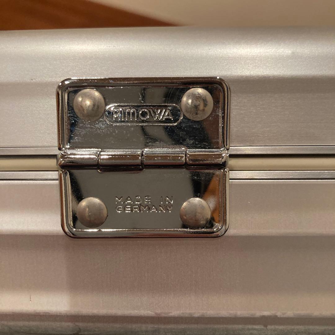 RIMOWA アタッシュケース アルミ シルバー