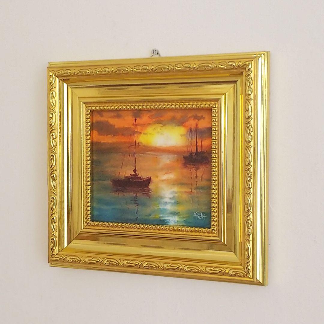 癒しの水彩画1127 sunset