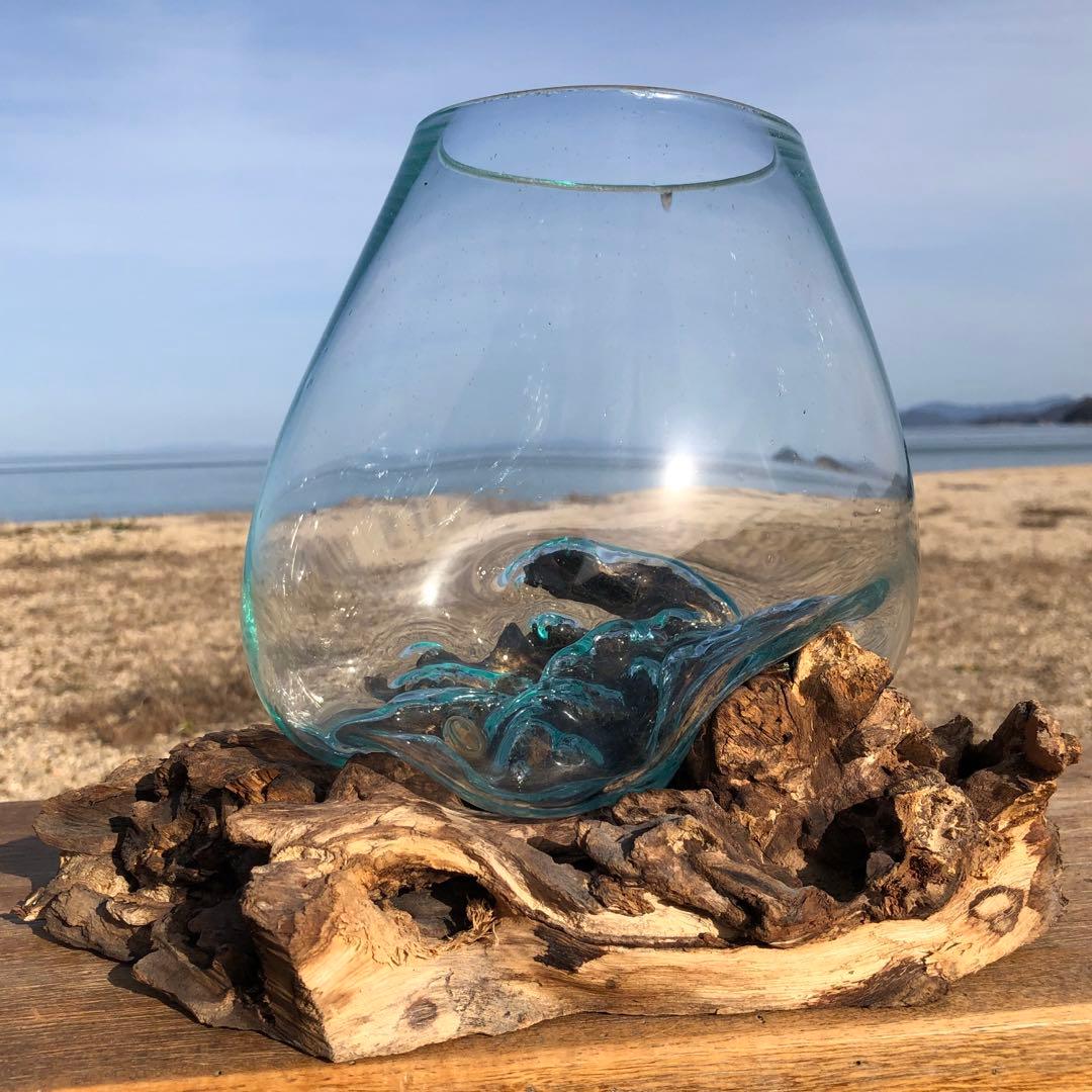 流木のアート工芸品 プロ作家壁掛け超絶流木アート工芸品 世界観流木