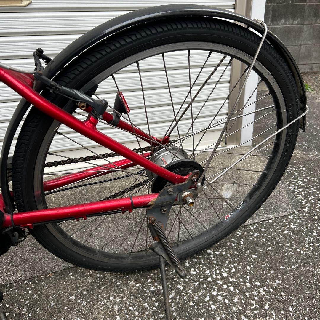 電動自転車　ヤマハ　パス　電動アシスト自転車　使用感あり