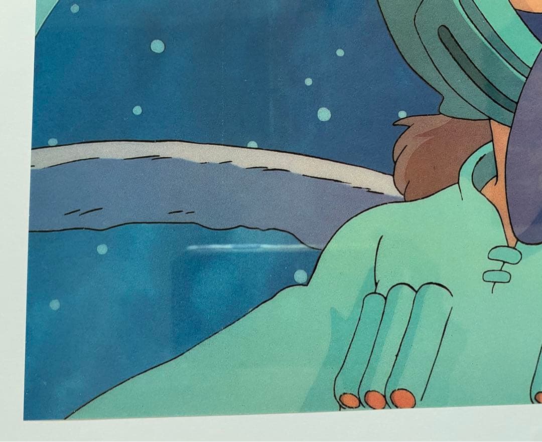 激レア】風の谷のナウシカ セルタッチポスターD ジブリ 宮崎駿 B4