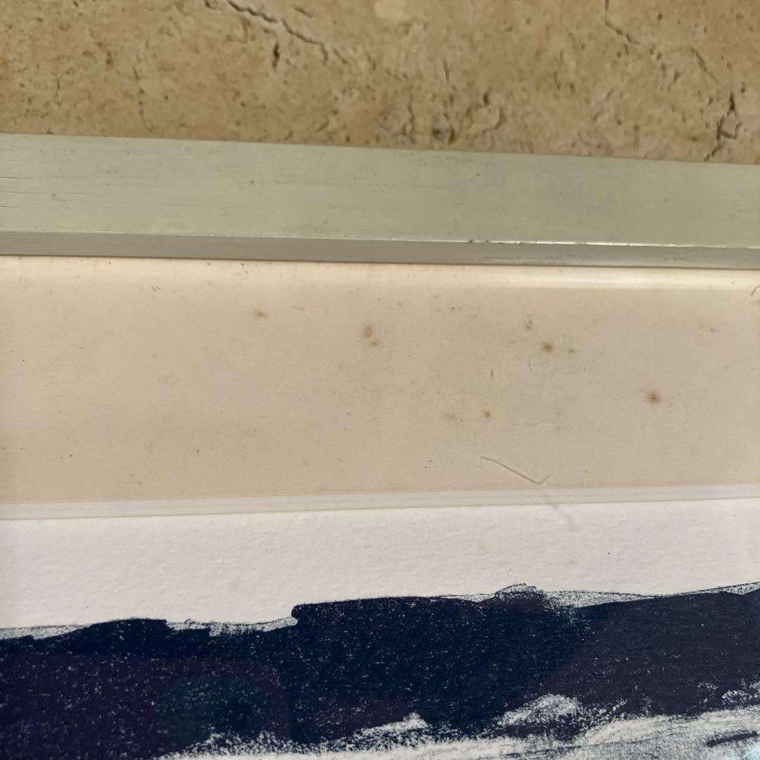 柳原良平 リトグラフ 境ヶ浜マリンパーク 54／100 額装