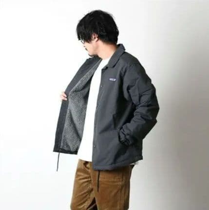 パタゴニア メンズ ラインド イスマス コーチズ ジャケット INBK Mサイズ