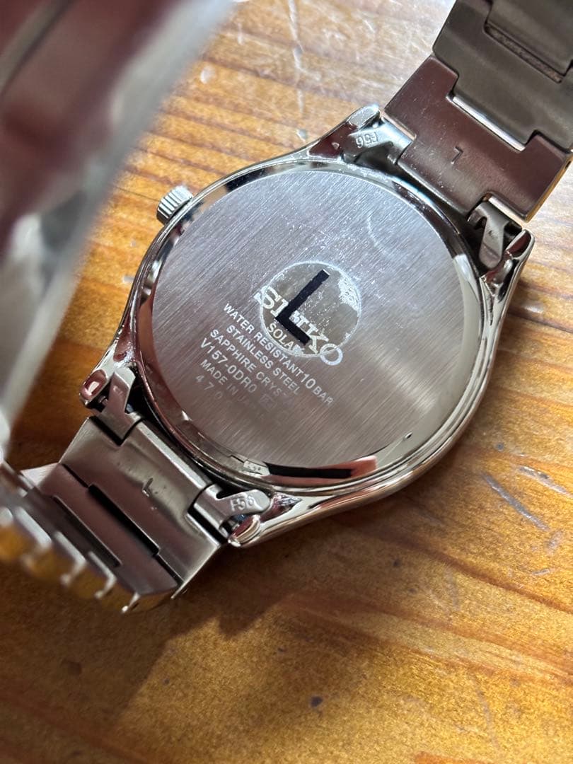 SEIKO ネイビー 腕時計 クォーツ