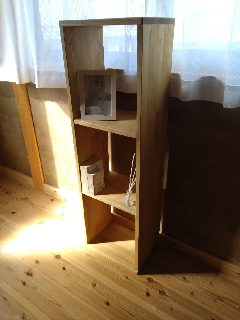 アカシア木材家具 2人掛けソファ（2点机入りません）デニム生地 直接