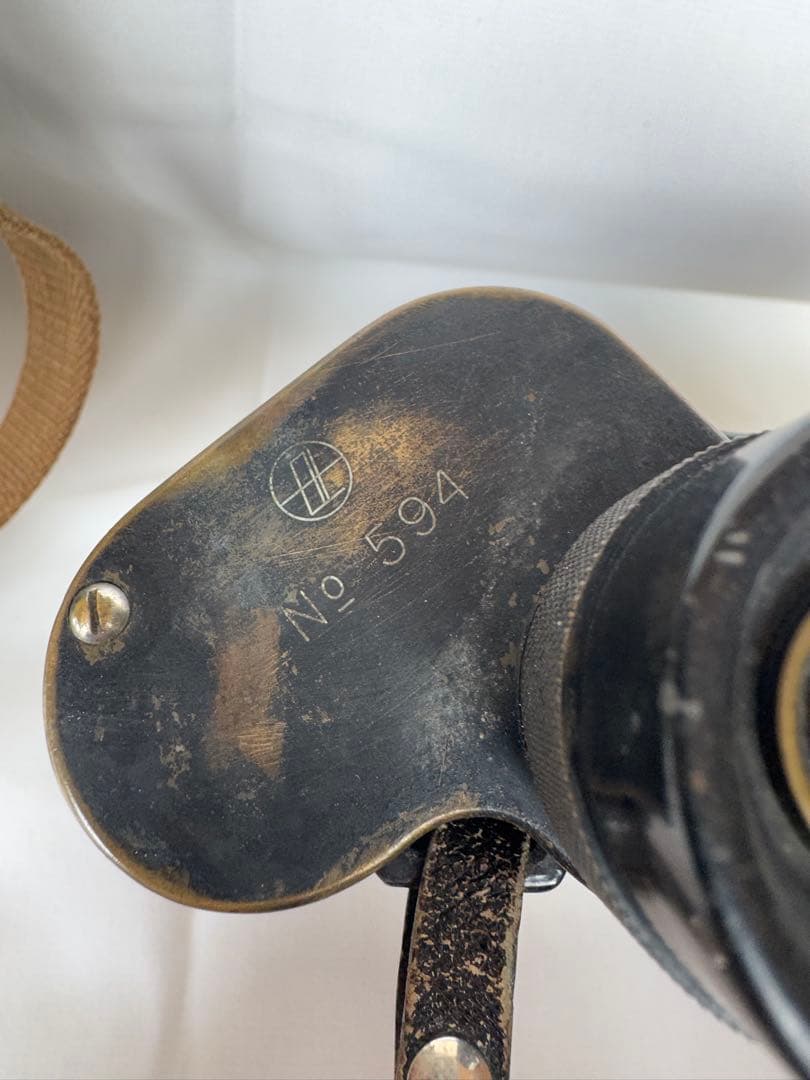 旧日本軍 双眼鏡と収納ケースセット