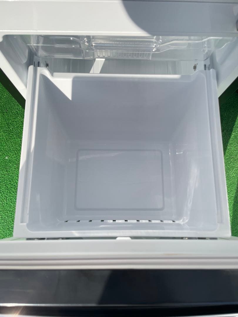 829 ハイセンス おしゃれブラック 2ドア冷蔵庫 一人暮らし 単身 取説付き