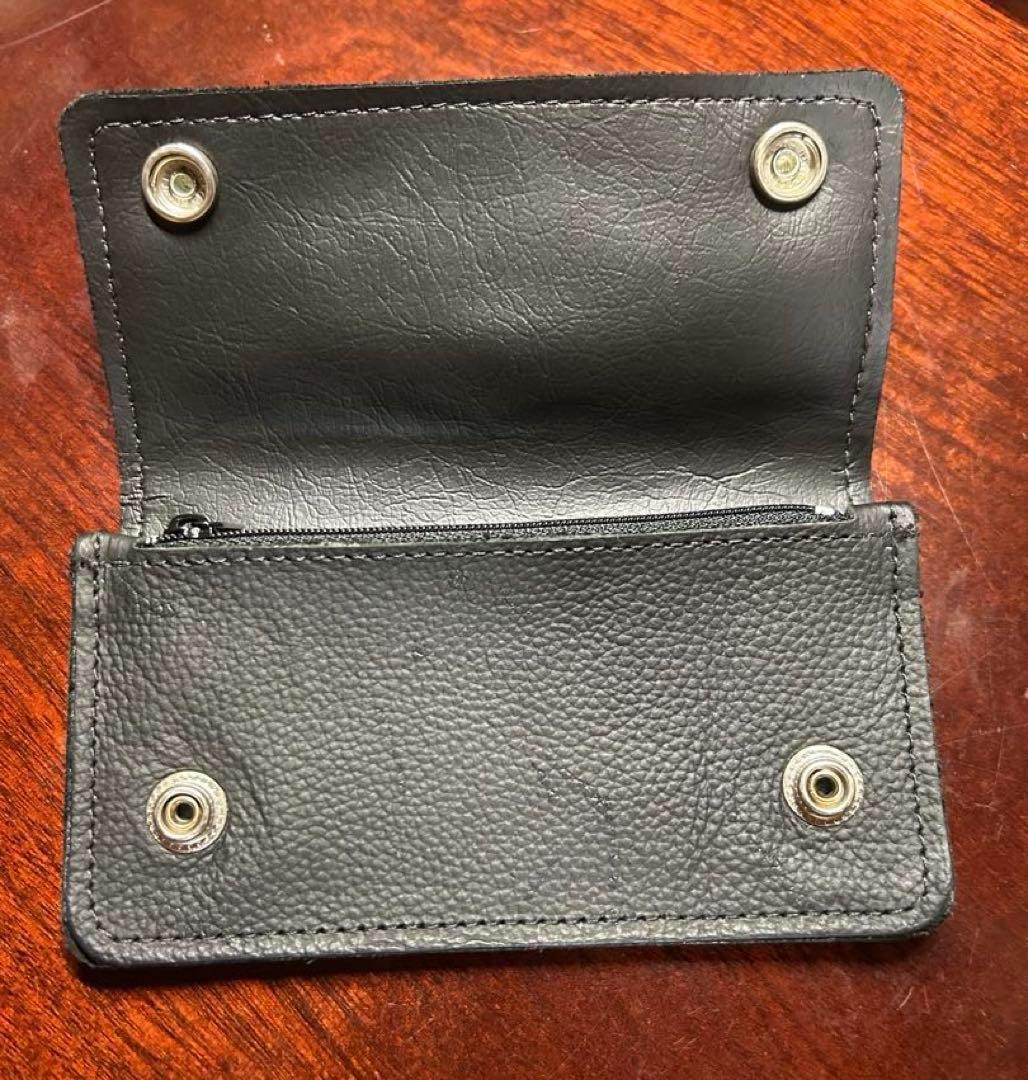 ハーレーダビッドソン ヴィンテージ ウォレット ブラウン やや傷や汚れ