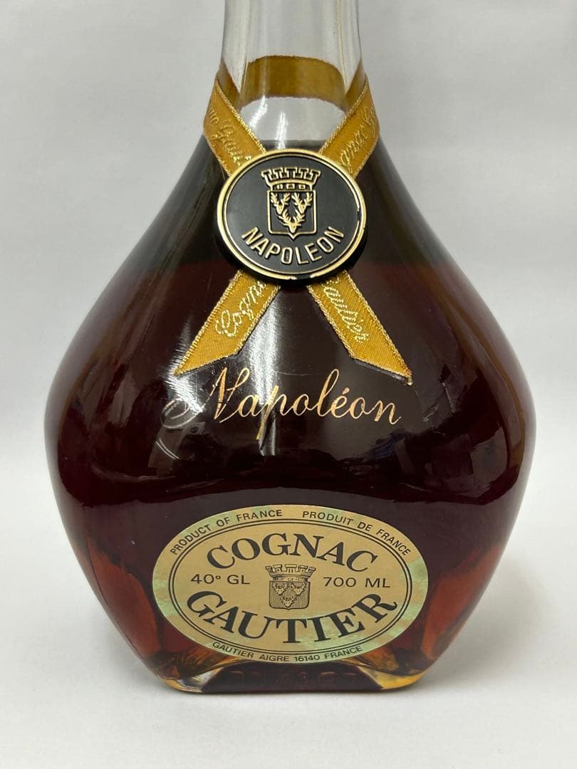 NAPOLEON COGNAC GAUTIER ゴーティエ 古酒700ml - メルカリ