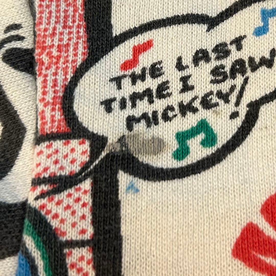 ビンテージ60sモンキーズ染み込みスウェット