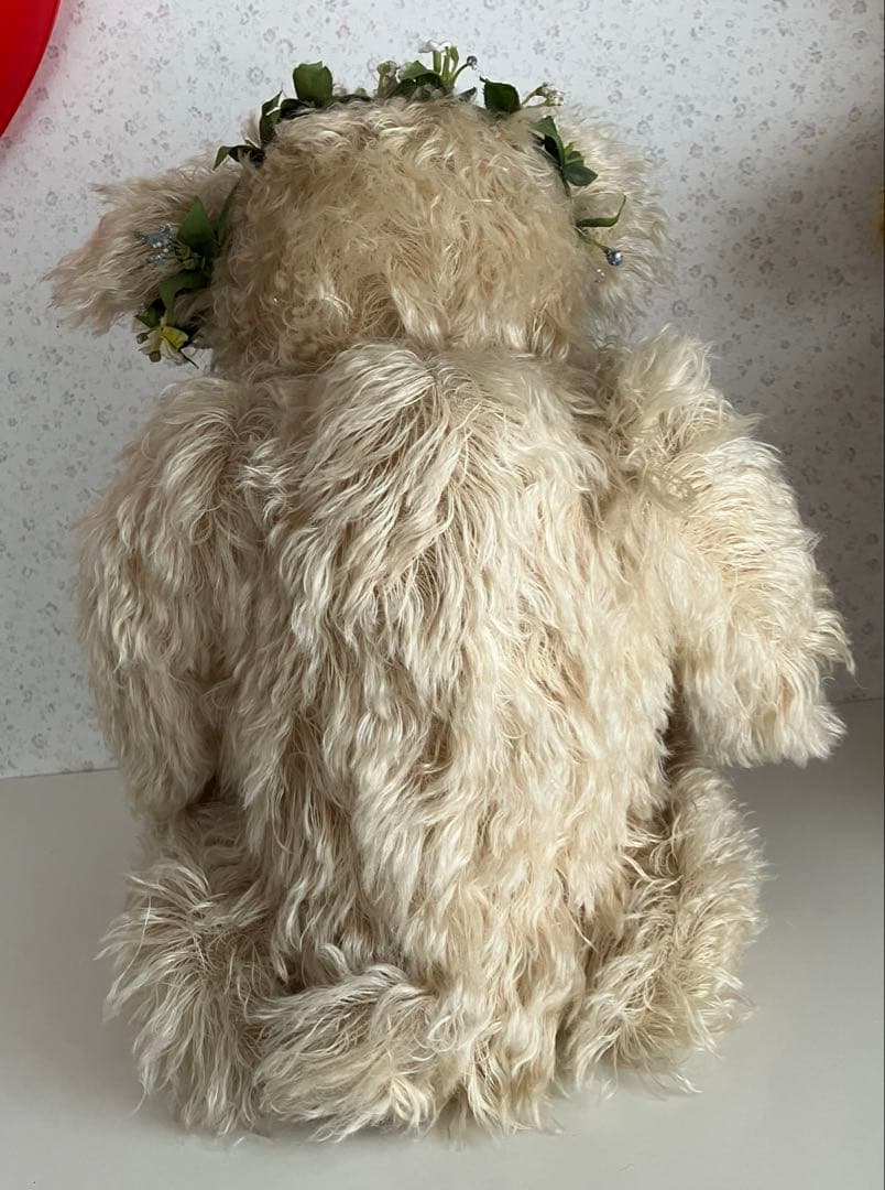 アーティストベアテディベア＊ぬいぐるみアンティークマ古いビンテージカントリー雑貨