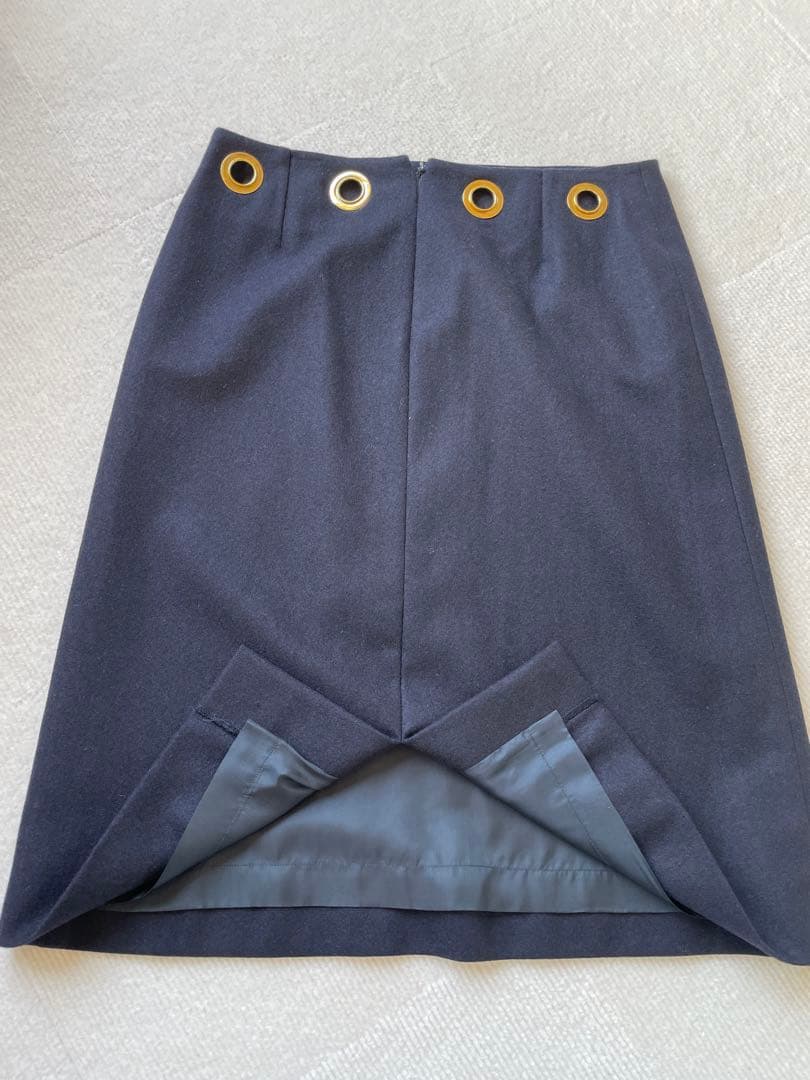 【極美品】 CELINE（セリーヌ）ウールカシミヤ スカート
