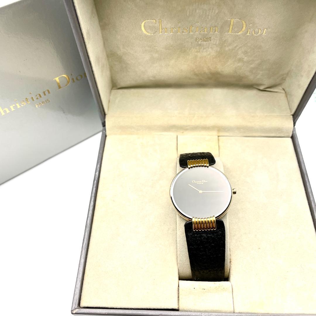 超美品Diorバギラ ブラックムーン 腕時計 稼働品