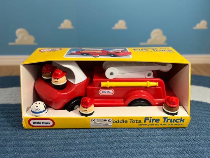 トイストーリー アンディの部屋 実在トイ リトルタイクス 消防車