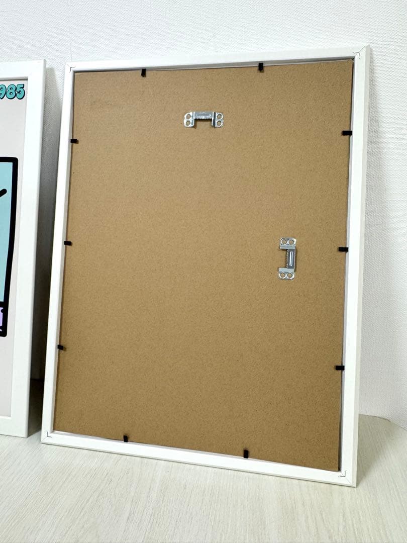 No.290フレーム付きキャンバスアート　ストリートアート　バンクシー　バスキア