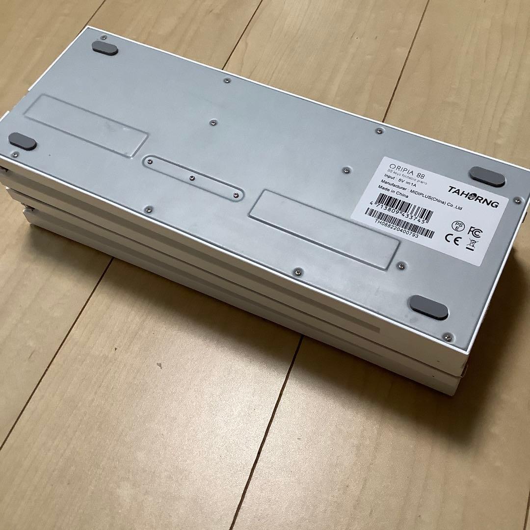 折り畳みピアノ ORIPIA88 (USB変換充電ケーブル付き)