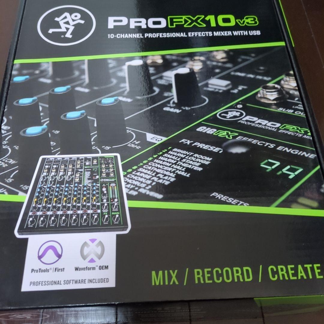 PRO FX10v3 アナログミキサー 10チャンネル
