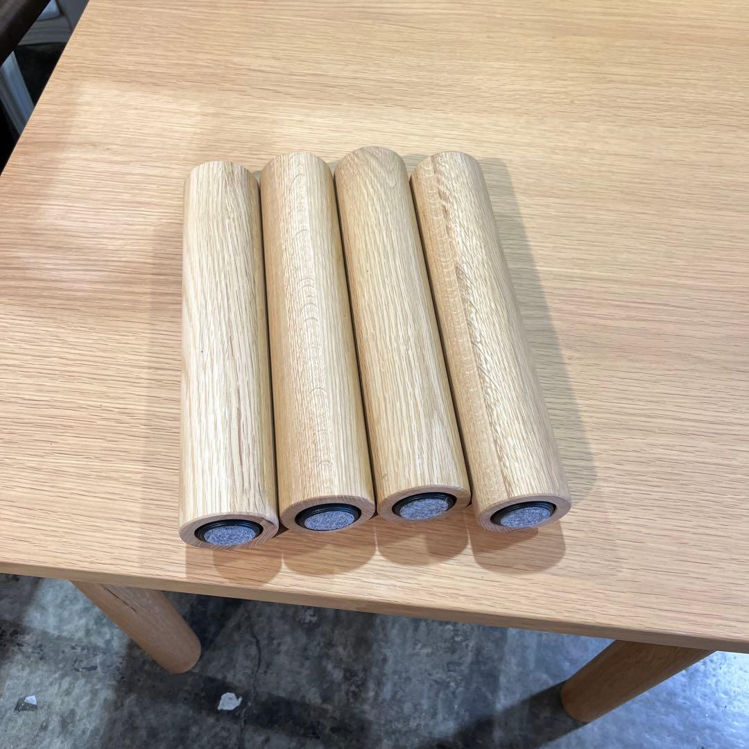 【無印良品】REAL FURNITURE◆ダイニング３点セット◇オーク材◆