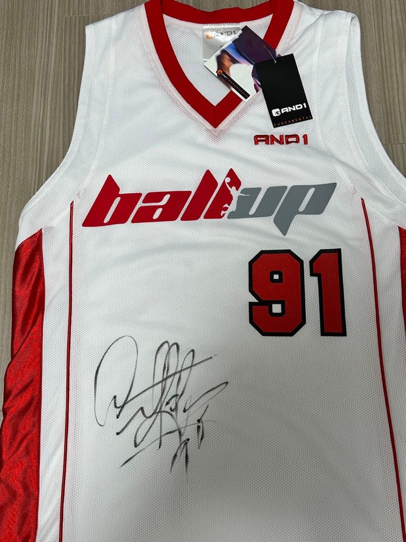 デニス ロッドマン　AND1 限定　ユニフォーム　サイン　新品未使用