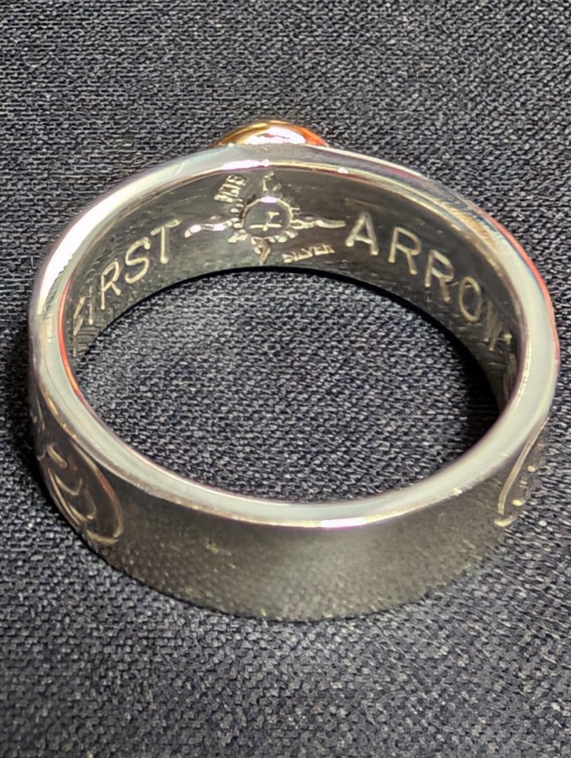 ファーストアローズ Arabesque Carving Ring R-011