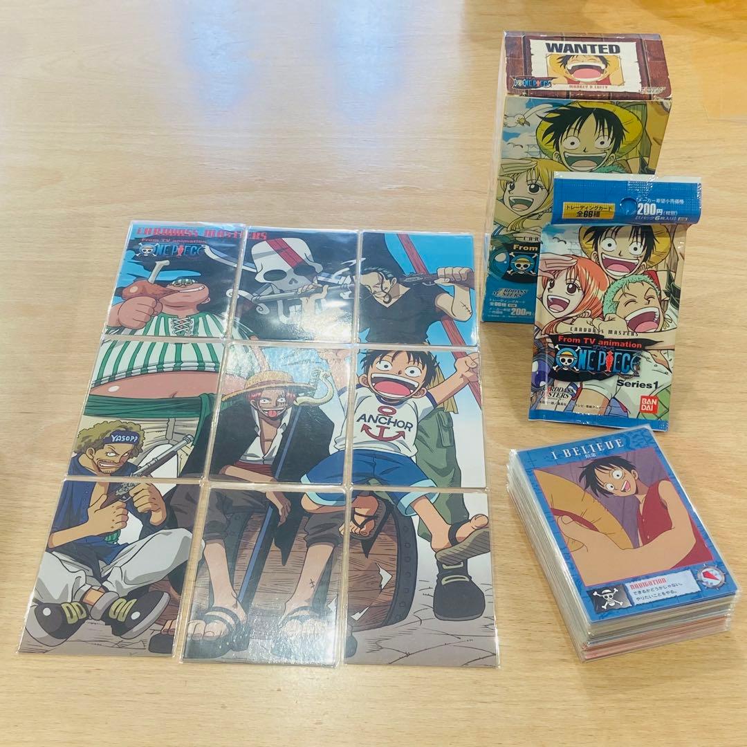 販売終了品 ワンピース カードダス マスターズ ノーマルコンプ 初版 箱