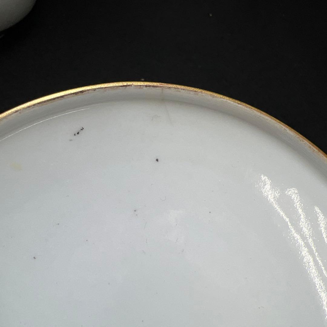 九谷 吉田製 極上手 茶托付蓋茶碗4客 東Y7-1203☆2F - メルカリ