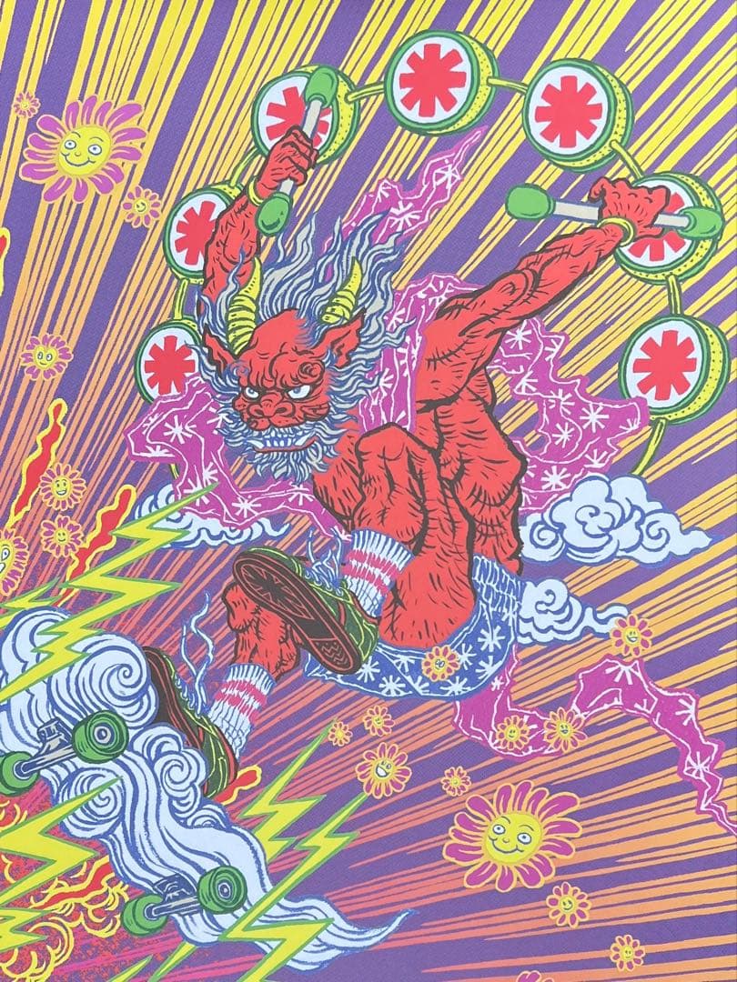 Red Hot Chili Peppers レッチリ日本公演限定リトグラフセット