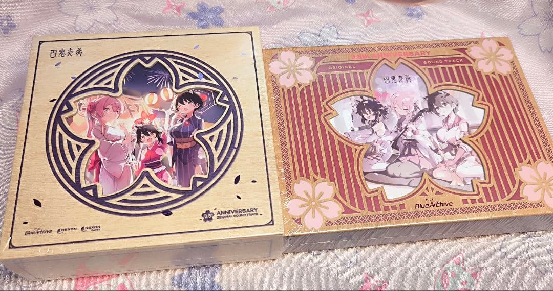 韓国版ブルーアーカイブ 3.5thAnnivOSTセットCD版+KIT版セット