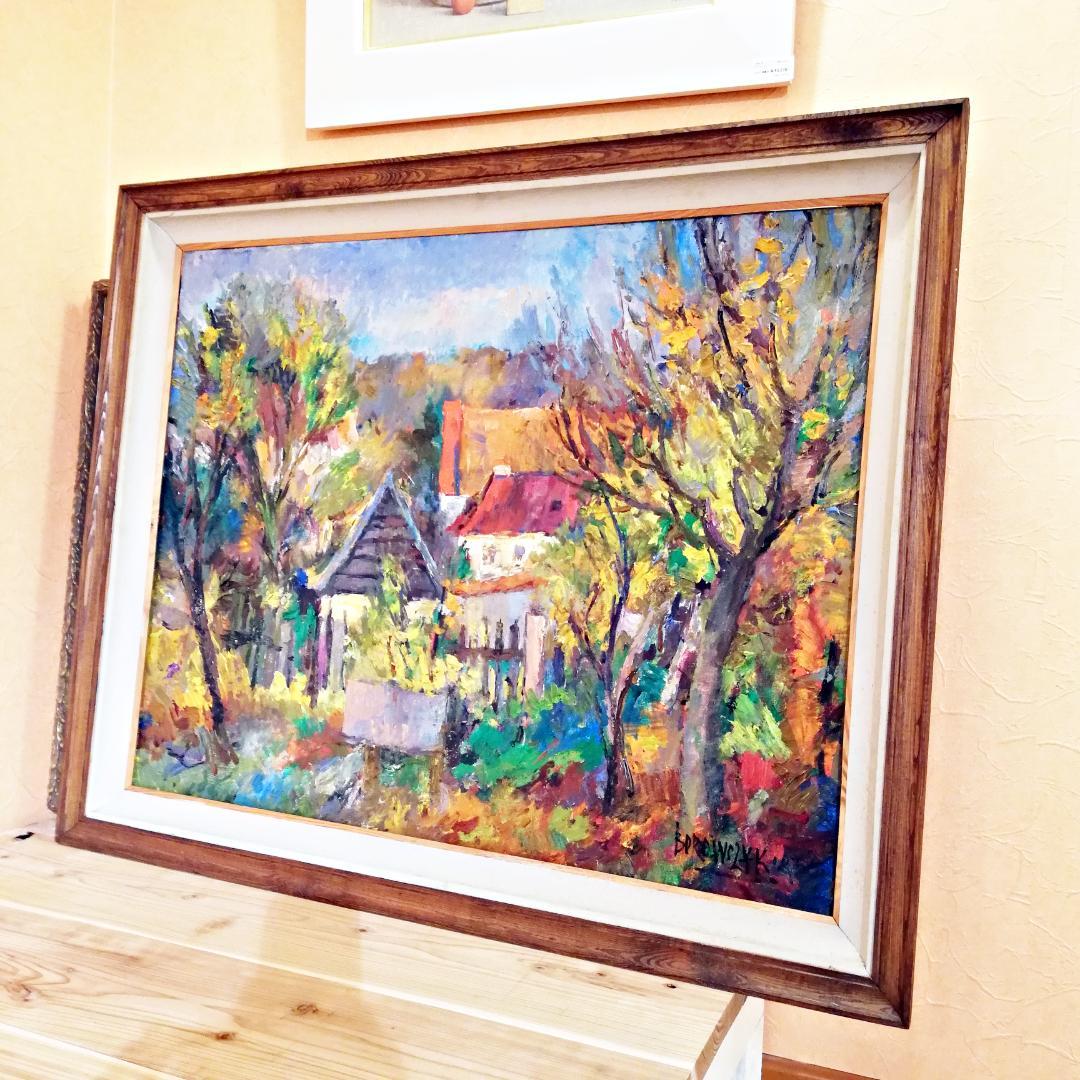 新春初売りセール◇真作 Wlodzimierz Borowczyk 油彩画