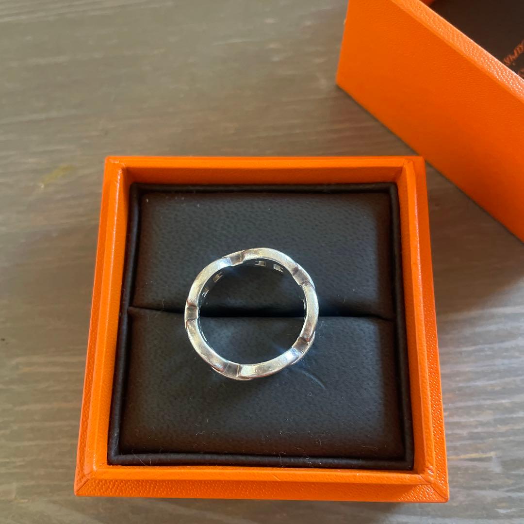 【国内正規店】HERMES アンシェネ リング シェーヌダンクル