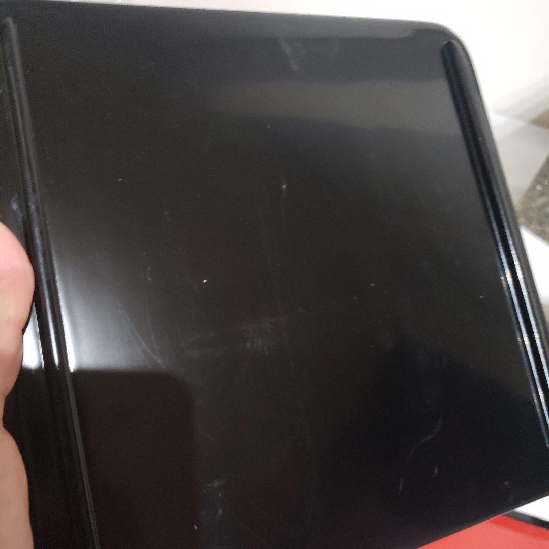 輪島漆器　漆器 花模様 二段重箱