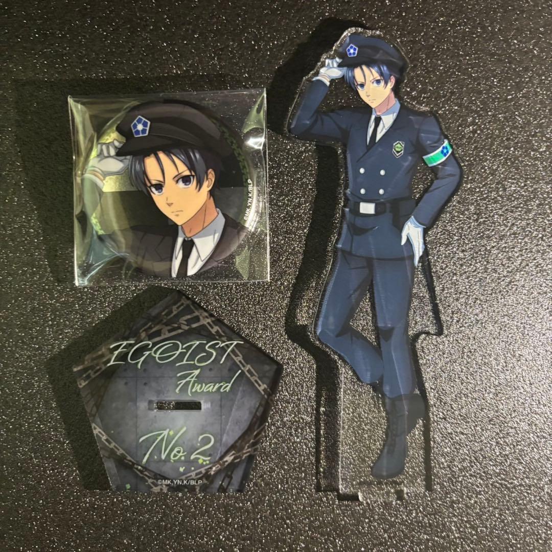 ブルーロック ブルーロック展 エゴイストアワード アクスタ 缶バッジ
