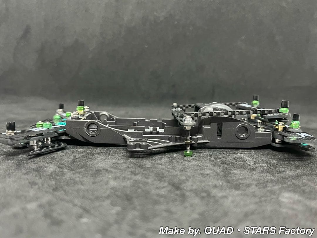 【ミニ四駆・FM-A用】2軸ATピボット＋1軸リヤアンカー　J-CUP2022