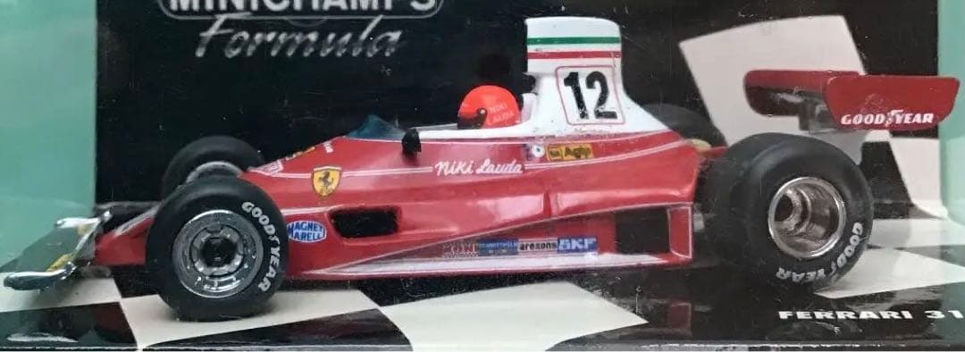 ミニチャンプス 1/43フェラーリ 312T 1975 ニキ・ラウダ - メルカリ