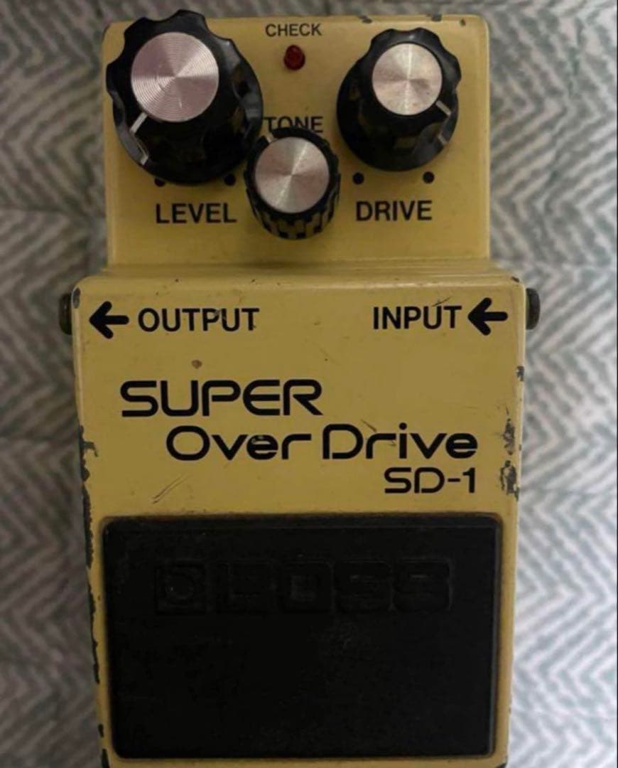 Ibanez WF10（fuzz &Wah）&BOSS SD-1ビンテージセット