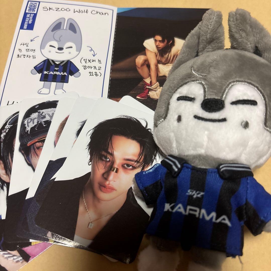 StrayKids バンチャン WolfChan SKZOO トレカ&ぬいぐるみ
