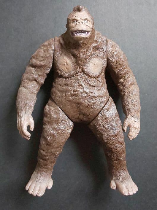 東宝『キングコング＆メカニコング ソフビ2種セット（キングコングの