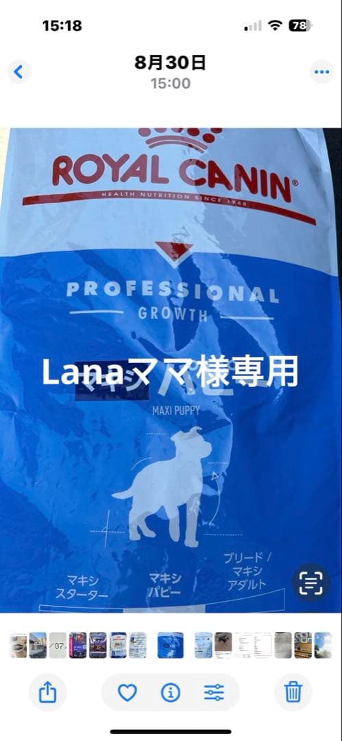 ロイヤルカナン マキシパピー16キロ