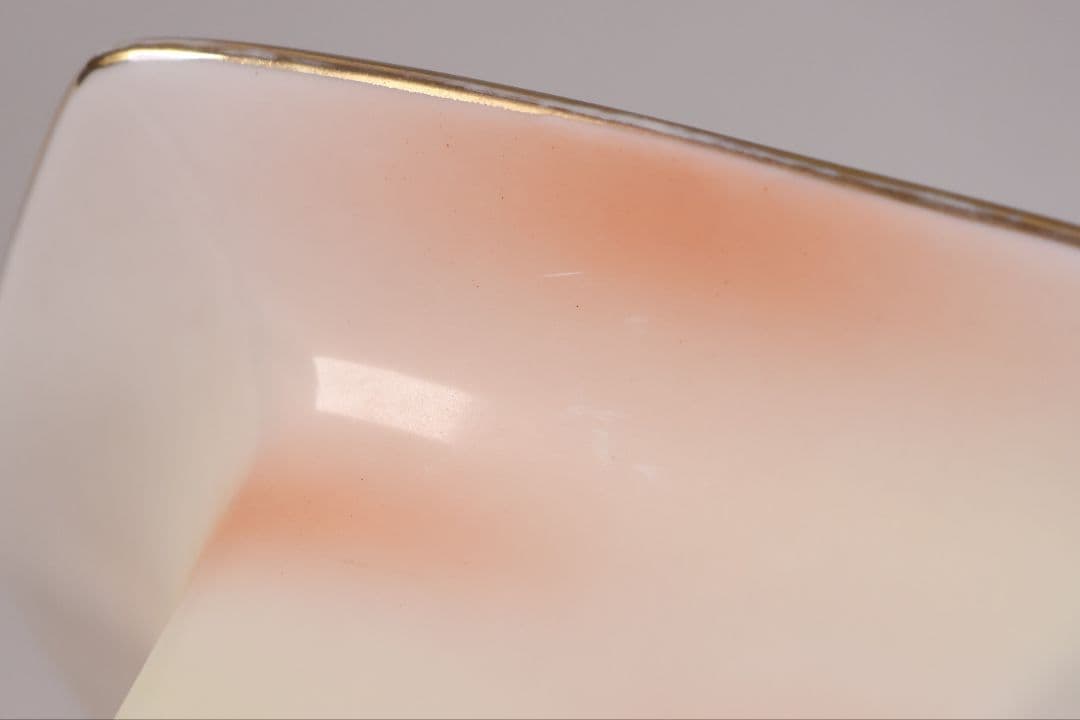 【CM305】オールドノリタケ 湖畔の風景 白鳥 花瓶 15.5cm 耳付 花入