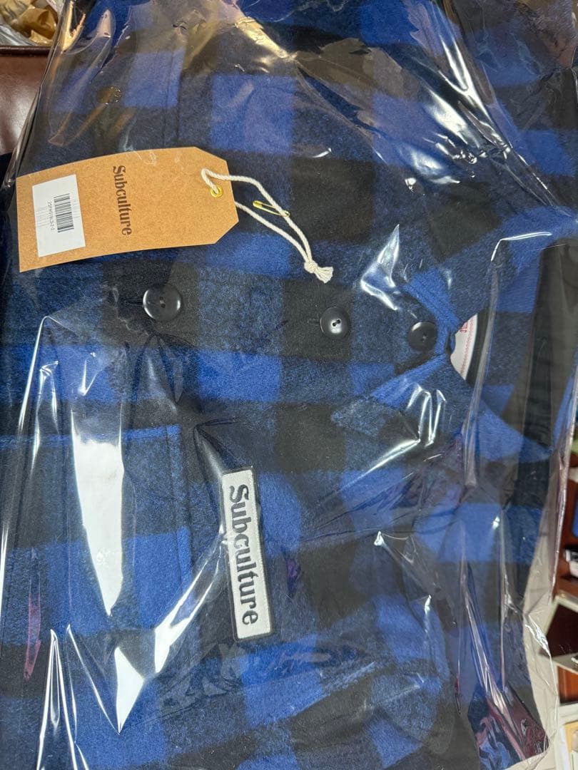 subculture サブカルチャー　バッファロー　チェックジャケット　3