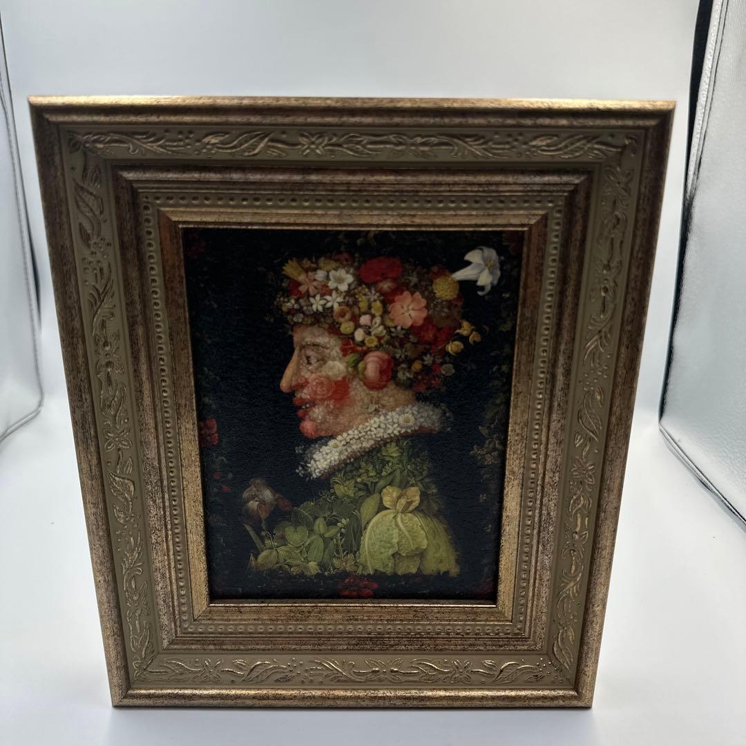 ジョゼッペ・アルチンボルド•ジュゼッペの春 1573年作品 ルーブル美術館